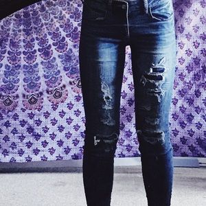 American Eagle Outfitters Ripped Jeggings